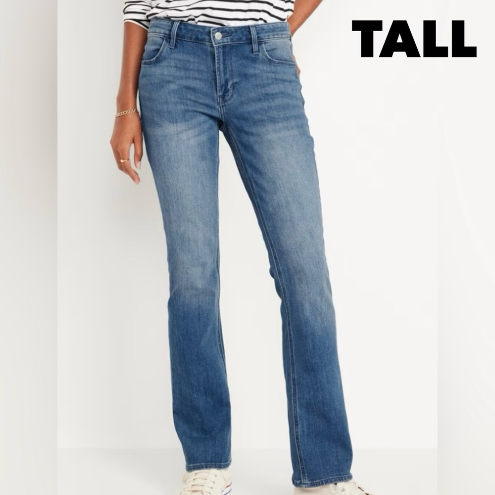 Old Navy Women's Tall Boot Cut Jeans - Denim Blue